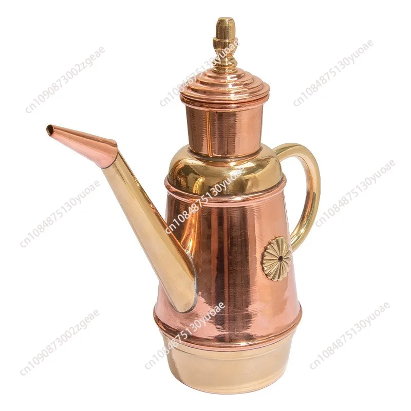 

Olive Oil Dispenser Bottle, Handmade Copper Oil Pot For Kitchen Restaurant Pizza Shop