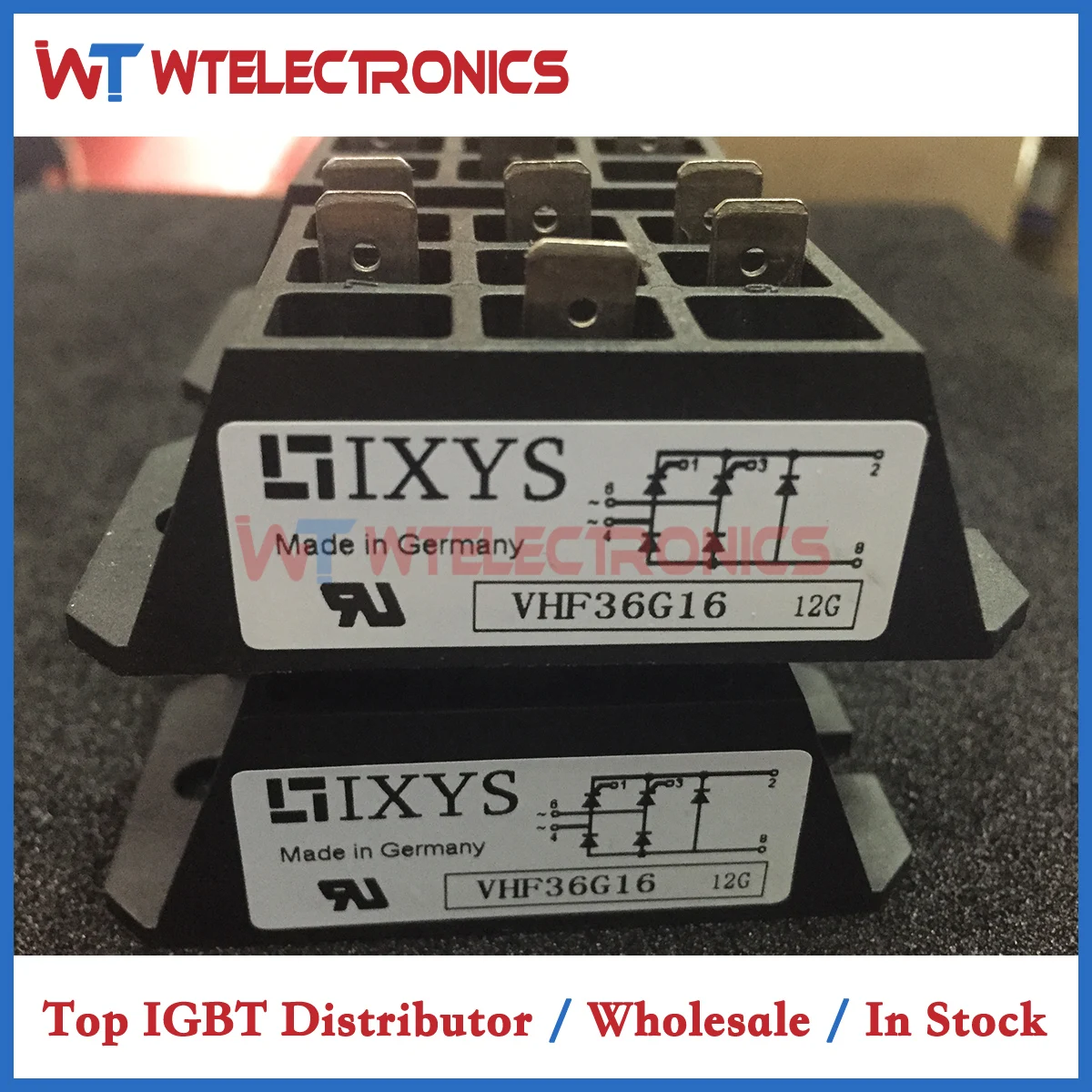 

VHF36G16 12G Оригинальный IXYS VHF36G16 Новый Германия VHF 36G 16