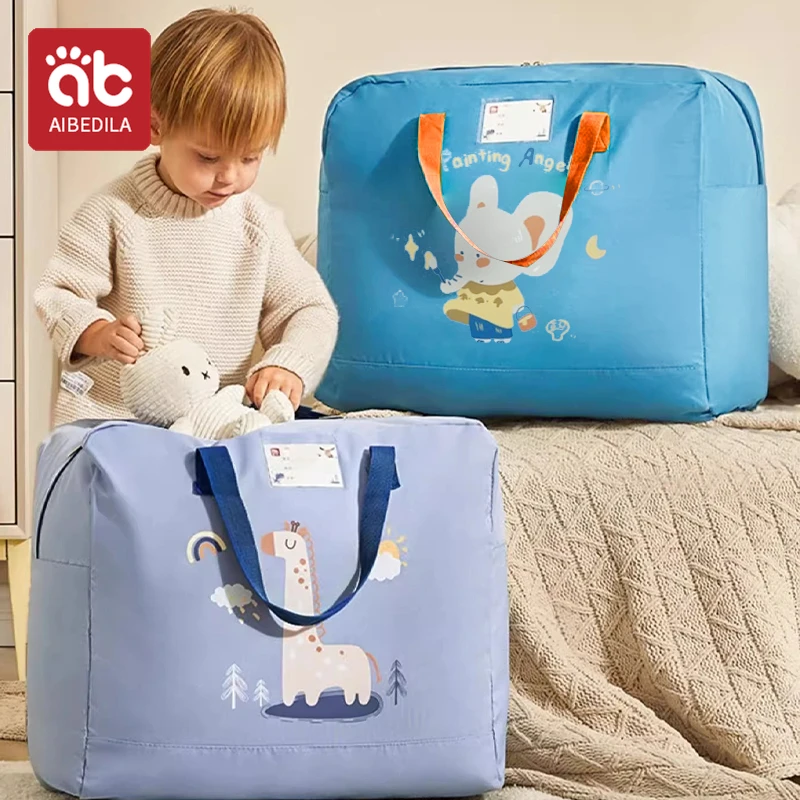 AIBEDILA-حقيبة رضاعة للأمهات بسعة كبيرة ، منظم لحاف للأطفال ، أكياس تخزين ، حقيبة أكسفورد للأمهات ، إكسسوارات لحديثي الولادة