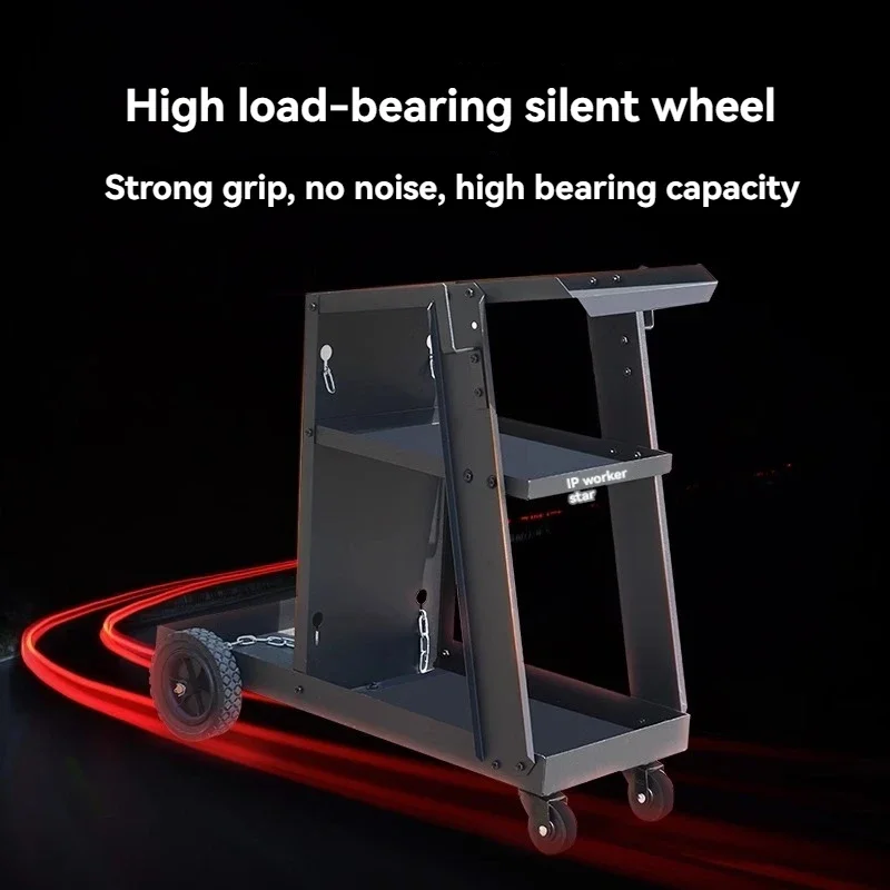 

Full New Welding Machine Tool Car Trolley Multi-functional Storage Shelf Layer Auto Repair Repair Mobile Workshop