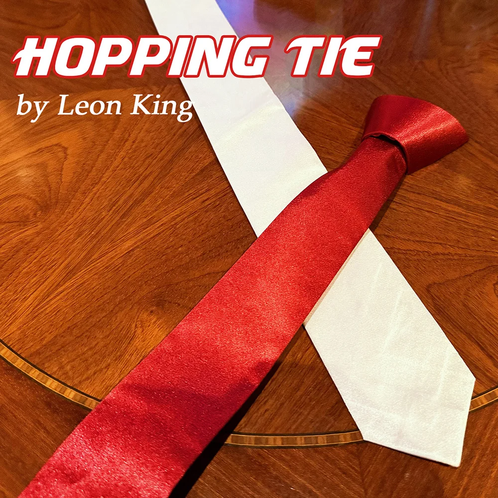 hopping-tie-by-jc-magic-tricks-classic-jumping-bow-tie-knot-move-and-color-change-magia-stage-illusion-gimmicks-mentalism-props