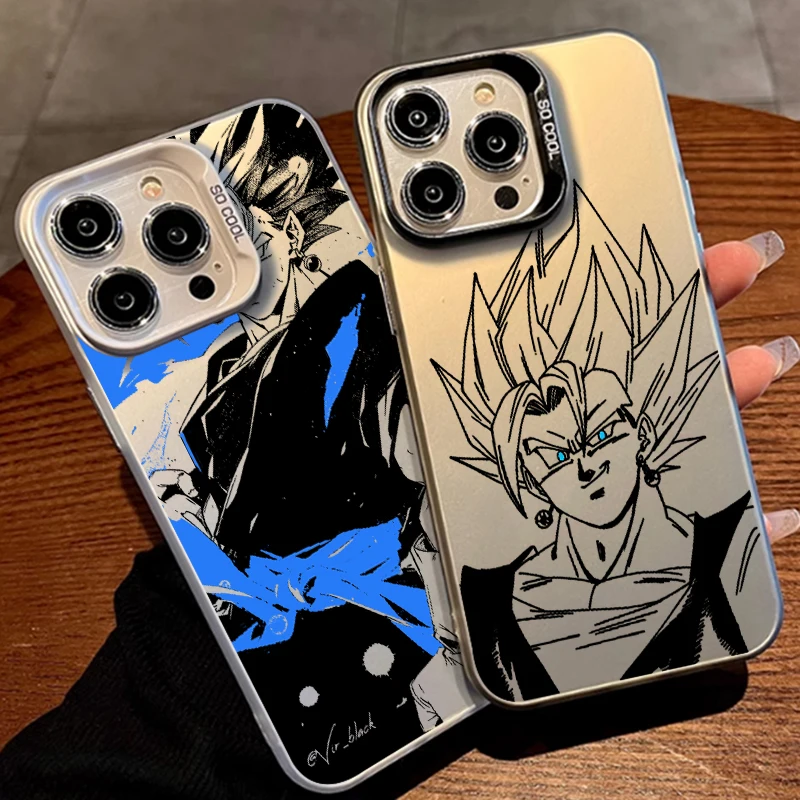 

Cartoon Fashion D-D-Dragon Ball For Apple iPhone 15 14 13 12 11 8 7 XS XR X Pro Max Plus Colorful Silver Cover Phone Case
