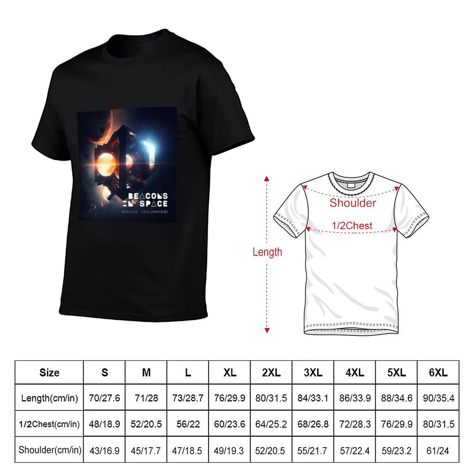 Beacons In Space T-Shirt shirts graphic graphic tee shirt shirts graphic tees t shirts for men