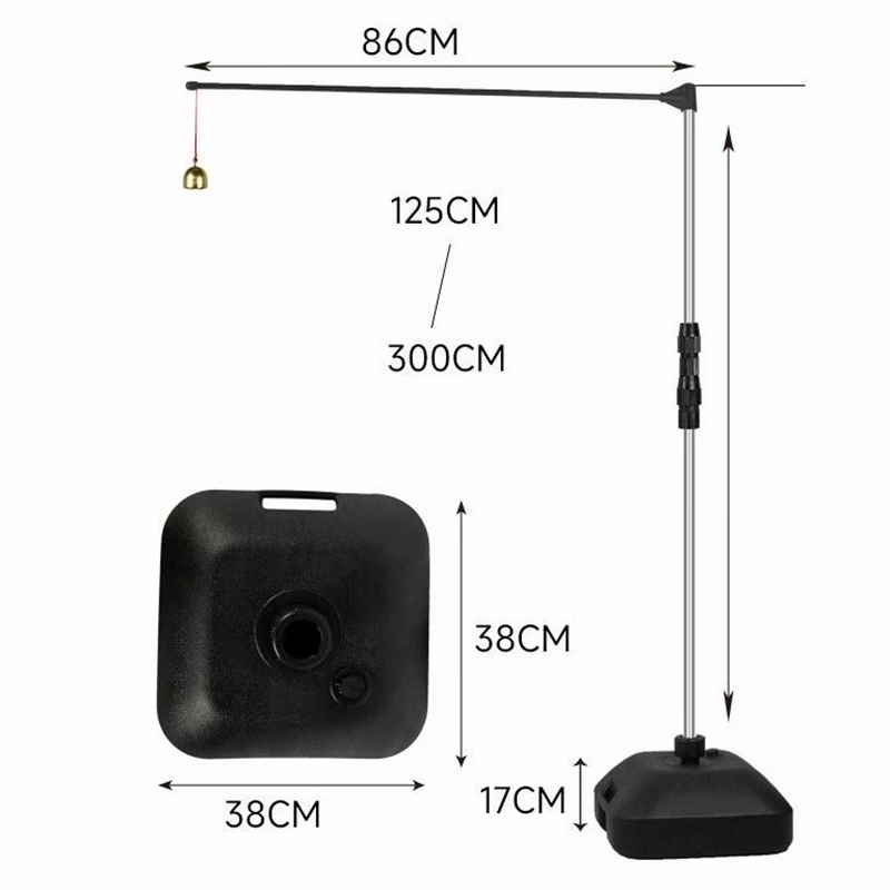 قابل للتعديل عالية القفز المدرب الأطفال ممارسة القفز المدرب الكبار المهنية القفز جهاز الفولاذ المقاوم للصدأ أجهزة لياقة بدنية