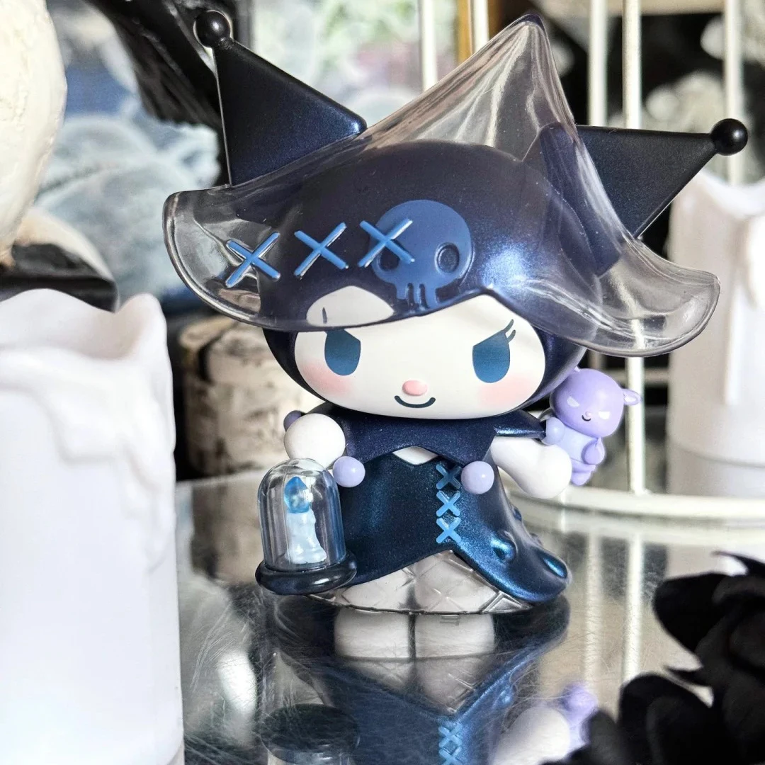 Toptoy Sanrio Witch's Grand Ceremony Kuromi Figure Blind Box Trendy Desktop Decorations Collectible Toy for Girls Surprise Gift