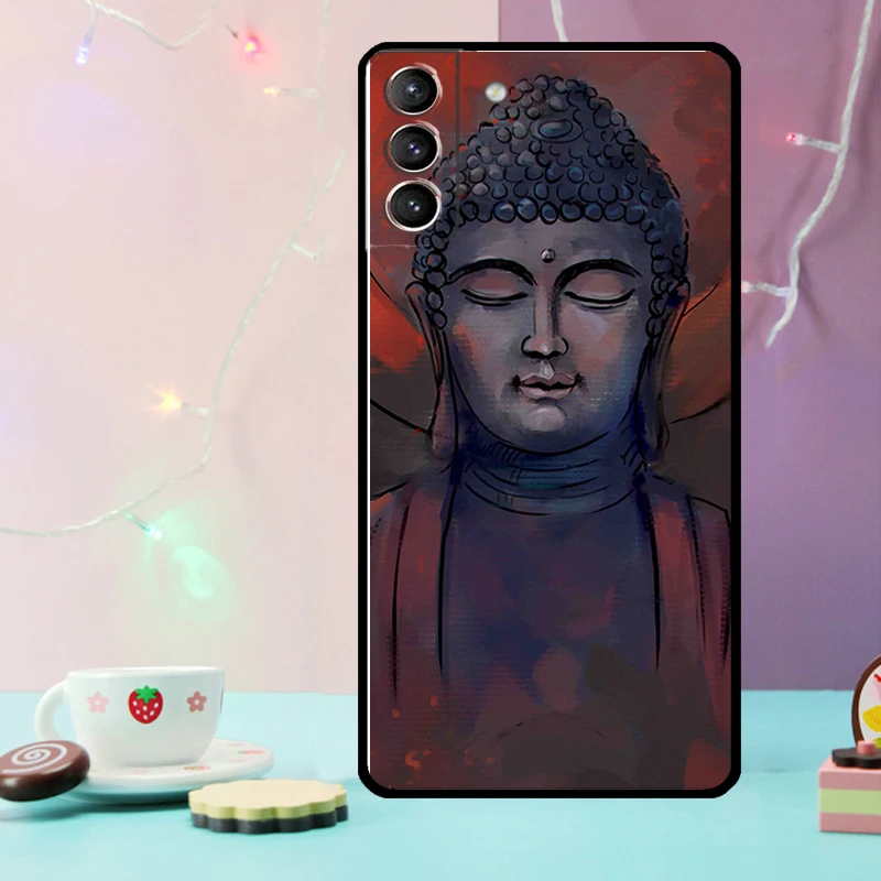 Budda Budha etui na Samsung Galaxy S24 S23 Ultra S22 S20 S21 FE Note 20 10 Plus S8 S9 S10 etui na telefon