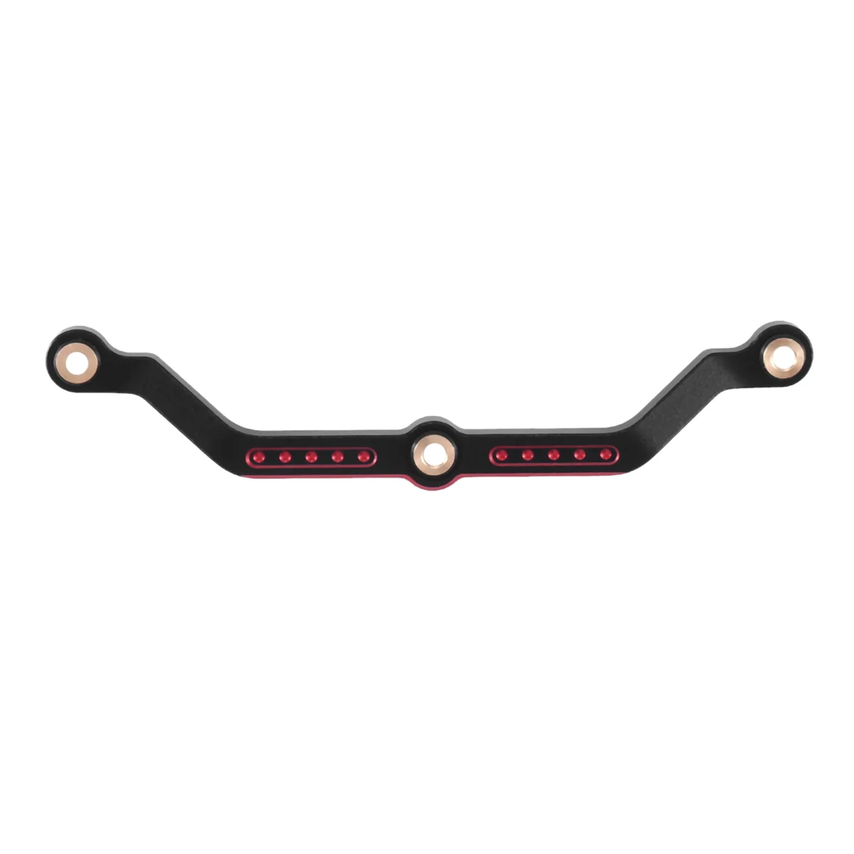 Metal Steering Link Steering Rod 9748 para TRX4M, 1/18 RC Crawler, Peças de atualização do carro, Red Acessórios