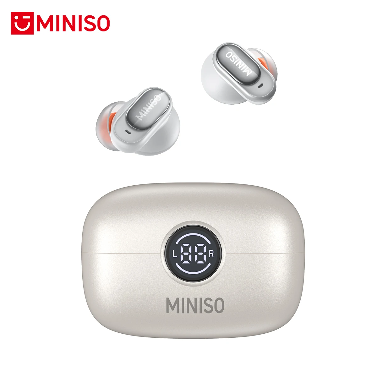 MINISO MS105 Bluetooth-Kopfhörer In-Ear-Ohrhörer Weiche Ohrhörer Drahtlose Kopfhörer Wasserdicht IPX5