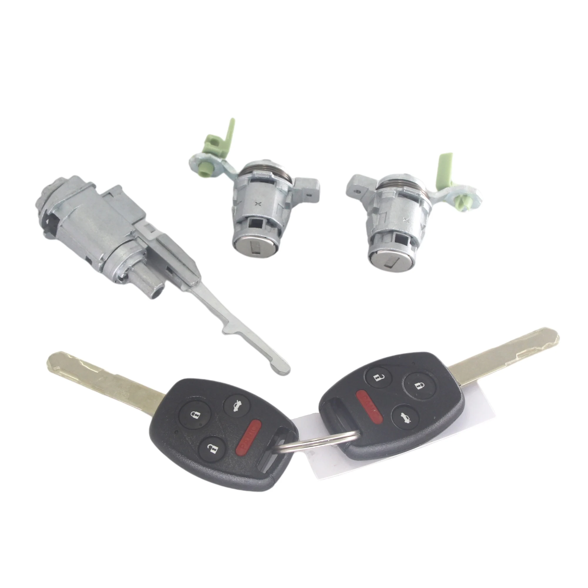 

AL148A LOCK SET IGNITION SWITCH BARREL DOOR LOCK BUTTON KEYS FOR HONDA CRV 03-06 ELEMENT 03-11