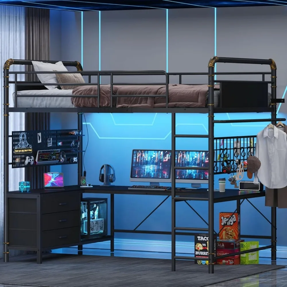 Twin Size Loft Bed … - image