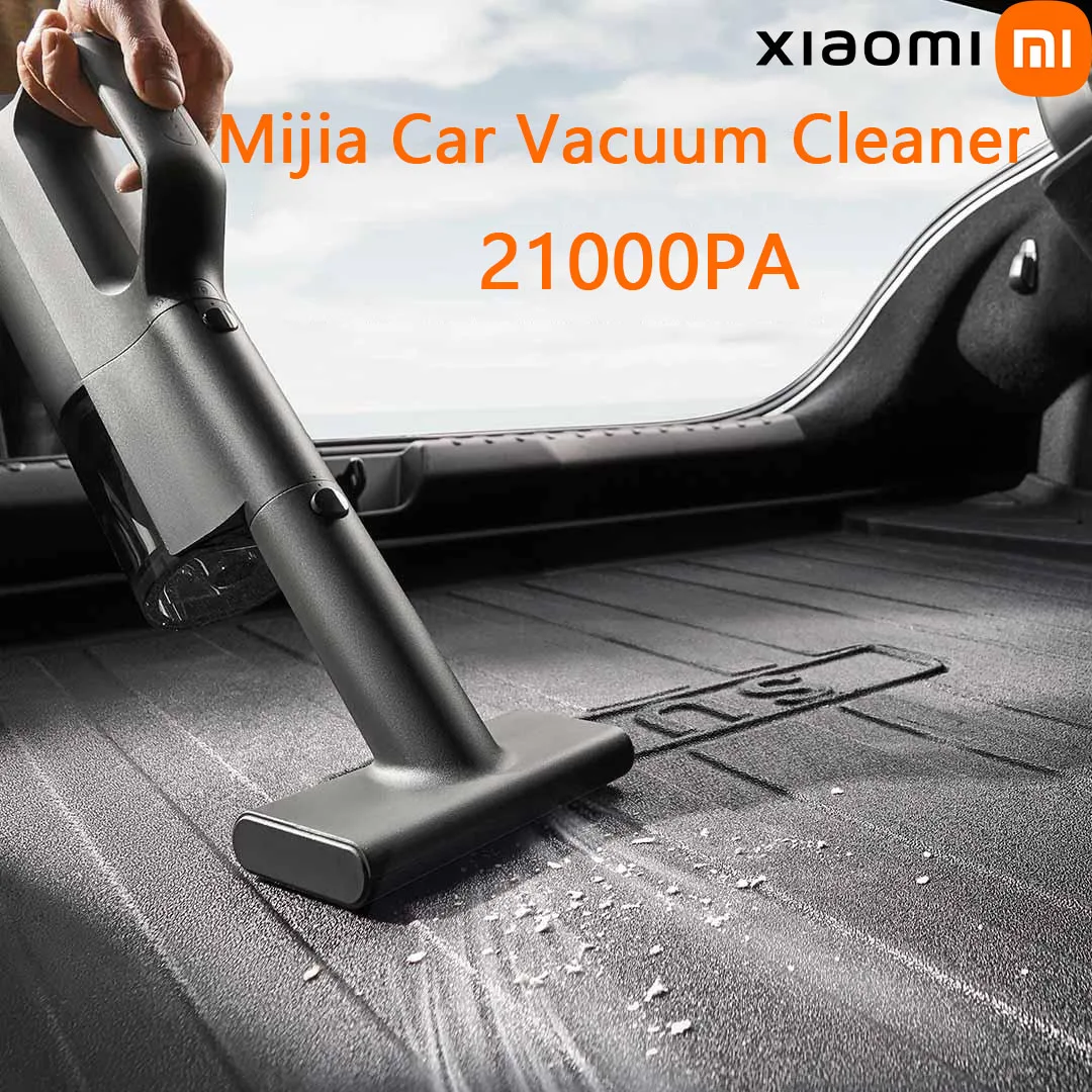 

Xiaomi Mijia Car Vacuum Cleaner 21000PA Suction 150mL Dust Cup Brushless Motor 5 Layers of Filtration Home&Car Deep Dust Removal