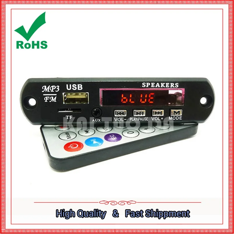 12V Bluetooth-compatible Lossless Decode Board WAV + WMA + MP3 Decoder Player MODULE Super 0.15kg