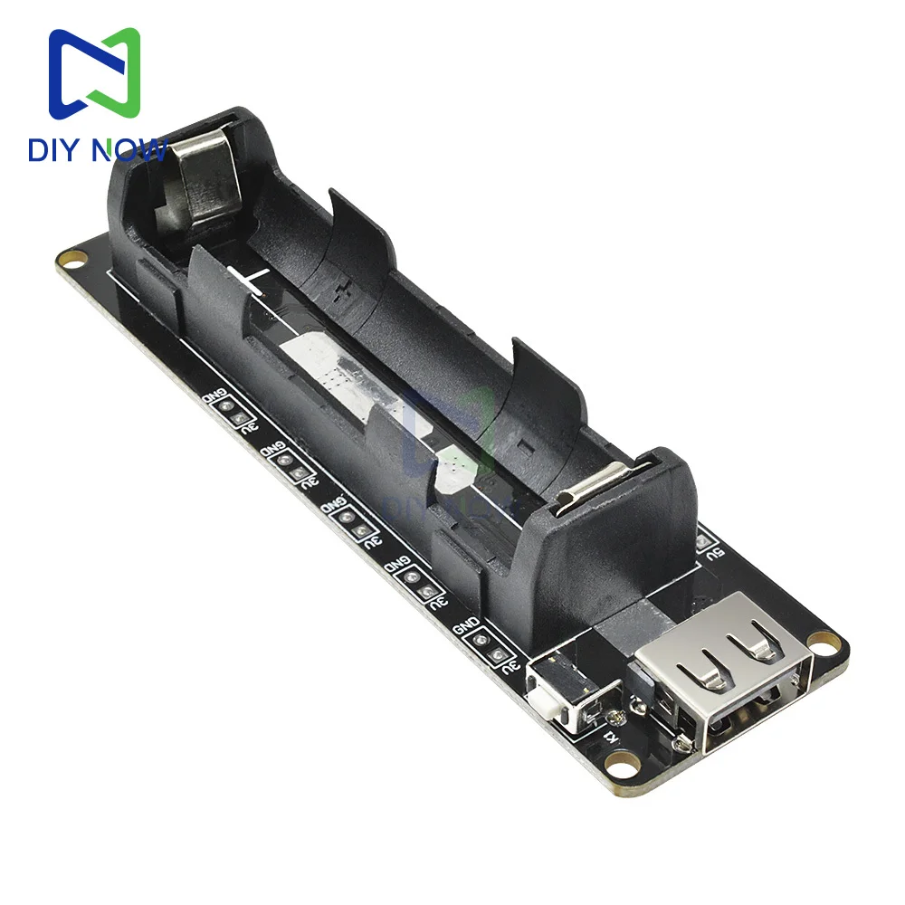 18650 Lithium Battery Shield V3 Mobile Power 1-Way Charging Module WEMOS ESP32 Power Expansion Board SMD Battery Holder