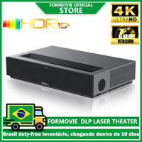 Formovie Theater Laser Projector 1800ISO Lumen 4K 3D Global Version Ultra Short Throw For Home Cinema Fengmi ALPD MEMC Smart TV