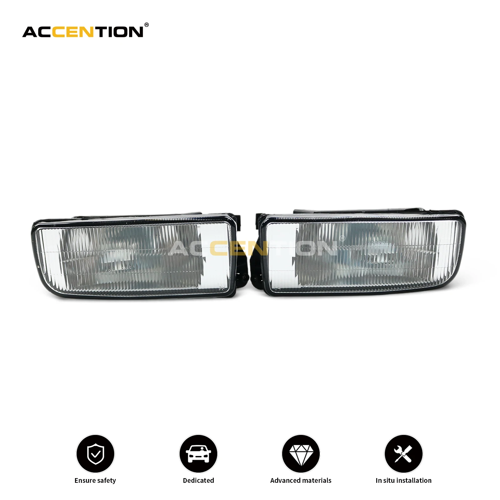 

Front Bumper Fog Light Lamp No Bulbs For BMW 3 Series E36 1992 1993 1994 1995 1996 1997 1998 63171387091 63171387092