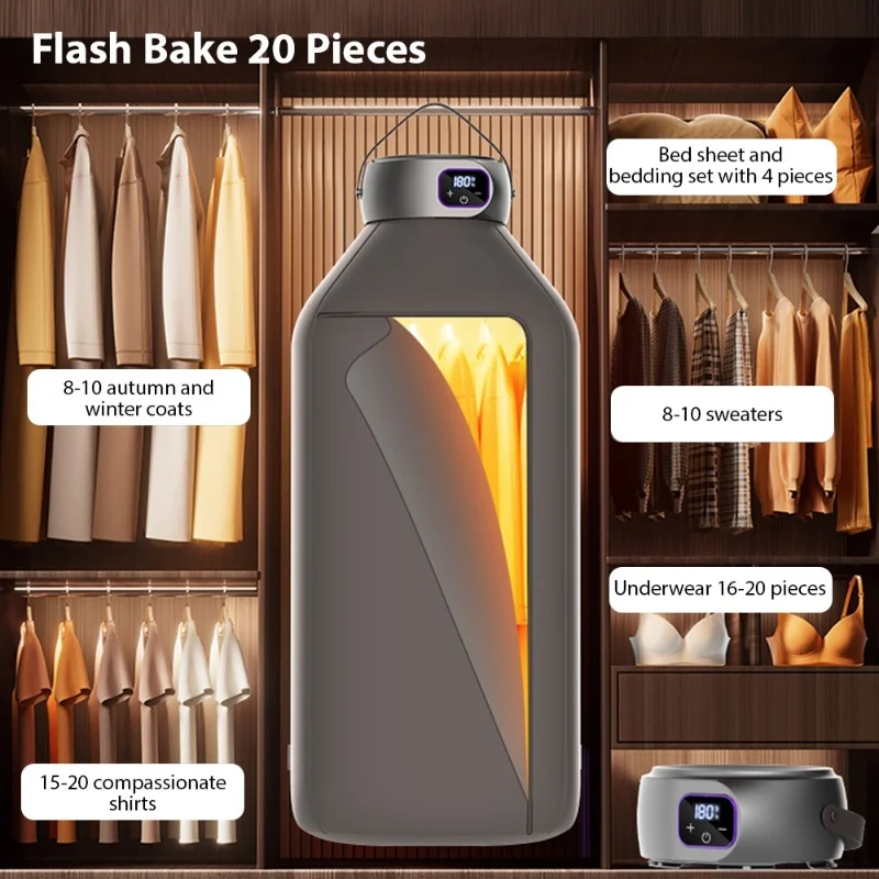 portable-app-controlled-dryer-foldable-laundry-clothes-dryer-uv-sterilization-3-modes-6-timers-for-apartment-camping-20-shirts