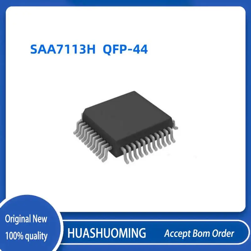 NeW 5Pcs/Lot  SAA7113 SAA7113H  QFP-44