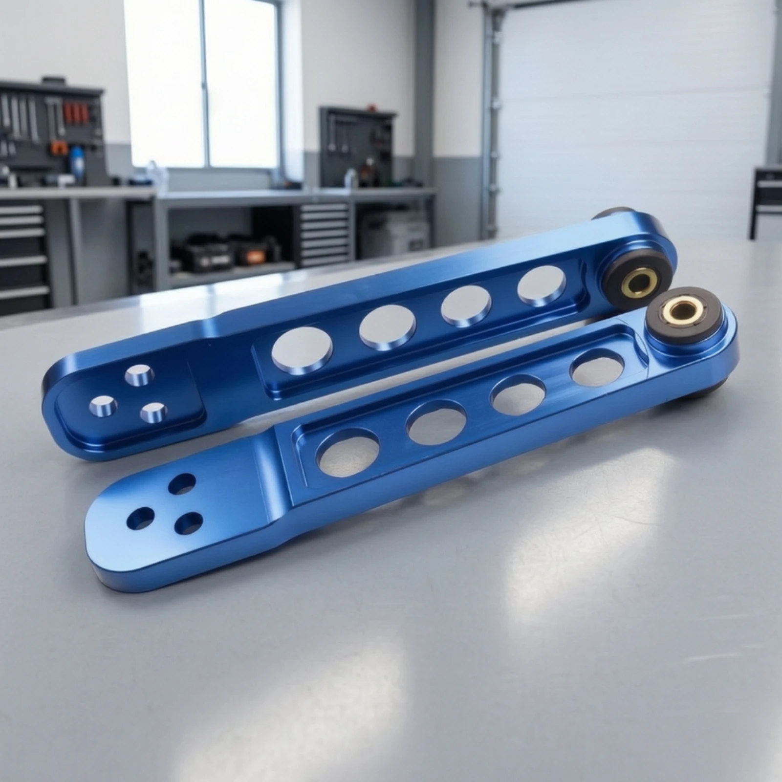 Chassis Control Arms Anodized Rear Control Arms Auto Parts Lightweight Slimline for Car Enthusiasts, Chassis Tuning