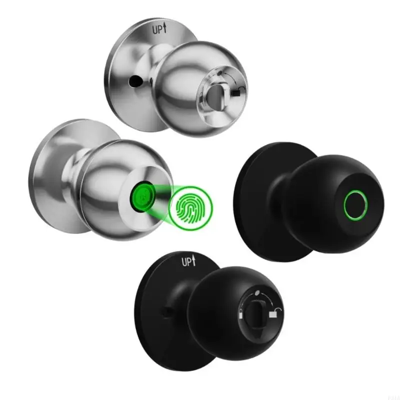 

2025 New High Security Fingerprints Smarted Lock Biometrics Apps Monitoring Global Design Indoor Door Lock