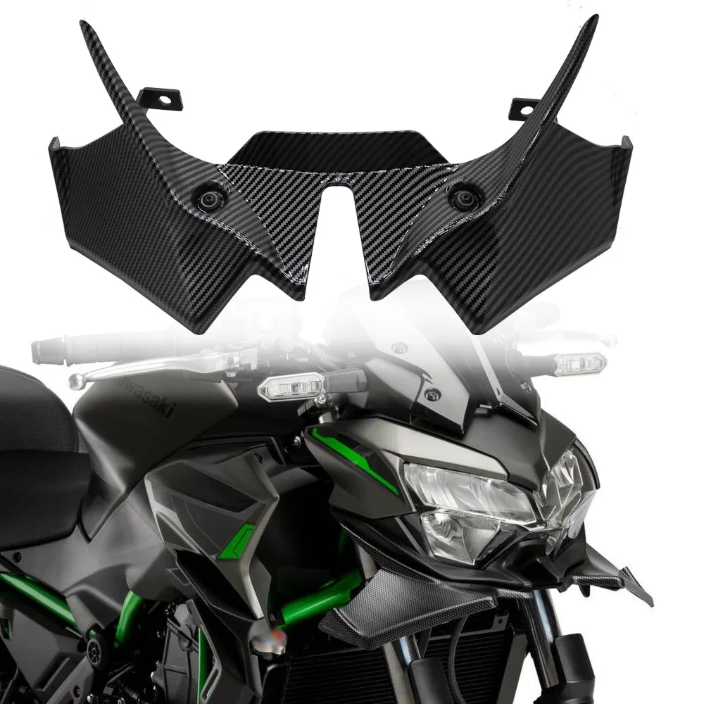 

Aerodynamic Motorcycle Front Spoiler Fairing Winglet Cover Trim for Kawasaki Z650 2021-2024 Motorcycle Accessory