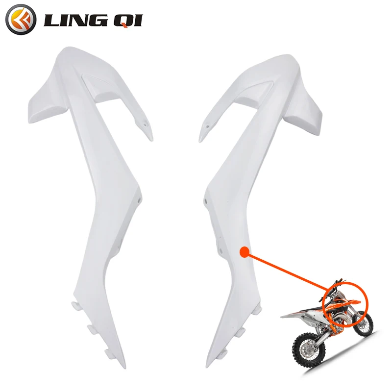 

LING QI Motorcycle Parts Side Mudguard Fender For China KT65 Motocross Dirt Bike Pit Bike KT 65 Motorcycle Parts