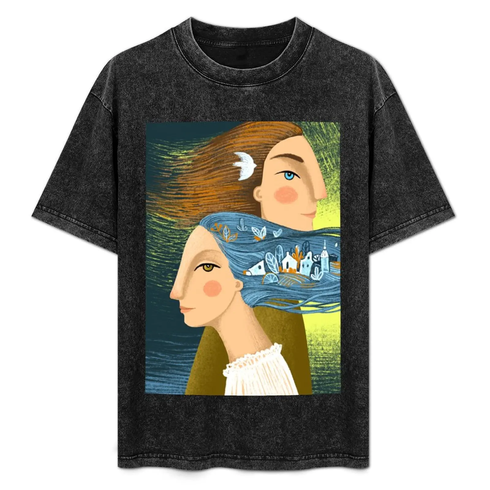 

Symbolic Love illustration T-Shirt Casual Everyday Wear T-Shirt
