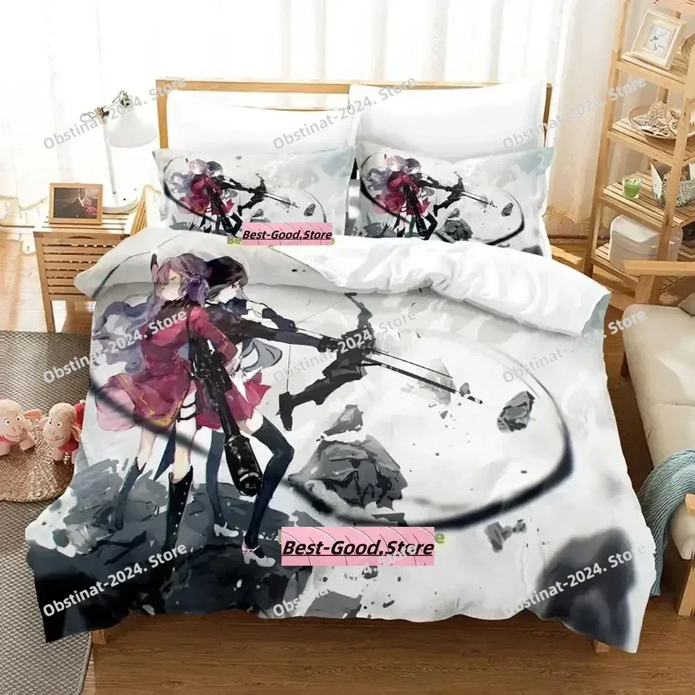 حار بيع Pixiv فانتازيا T طقم سرير مطبوعة مع المخدة غطاء لحاف السرير واحد مزدوج الملكة سوبر الملك الحجم Kawaii الفتيات #5