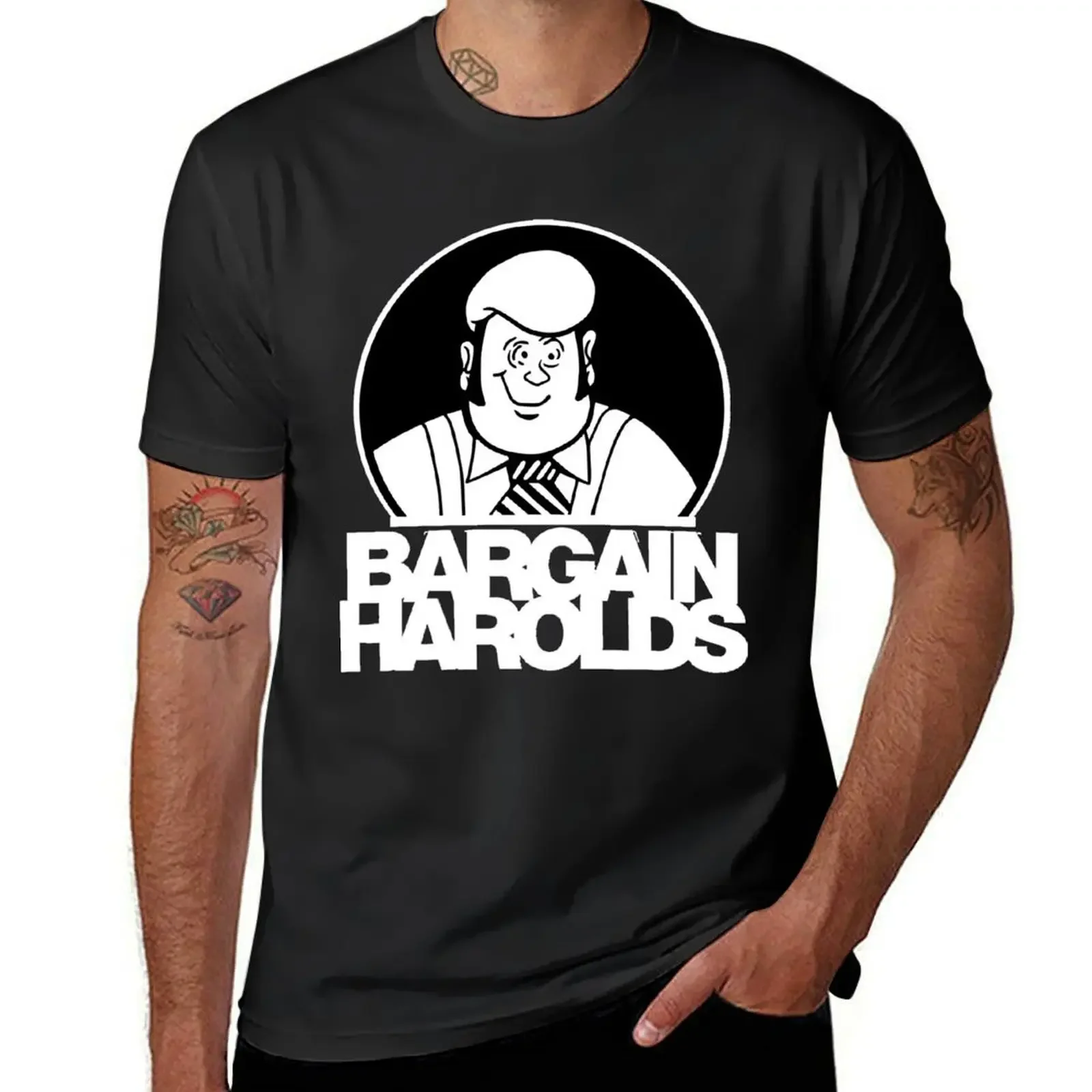 Bargain Harolds T-Shirt aesthetic clothes baggy shirts t shirts men