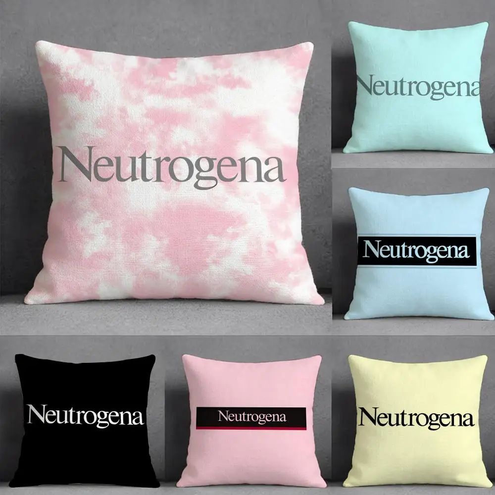 BRAND N-Neutrogena Pillow Case Pillowcase, Double-sided Printed, Sofa Cushion, Bedroom Headboard Pillow