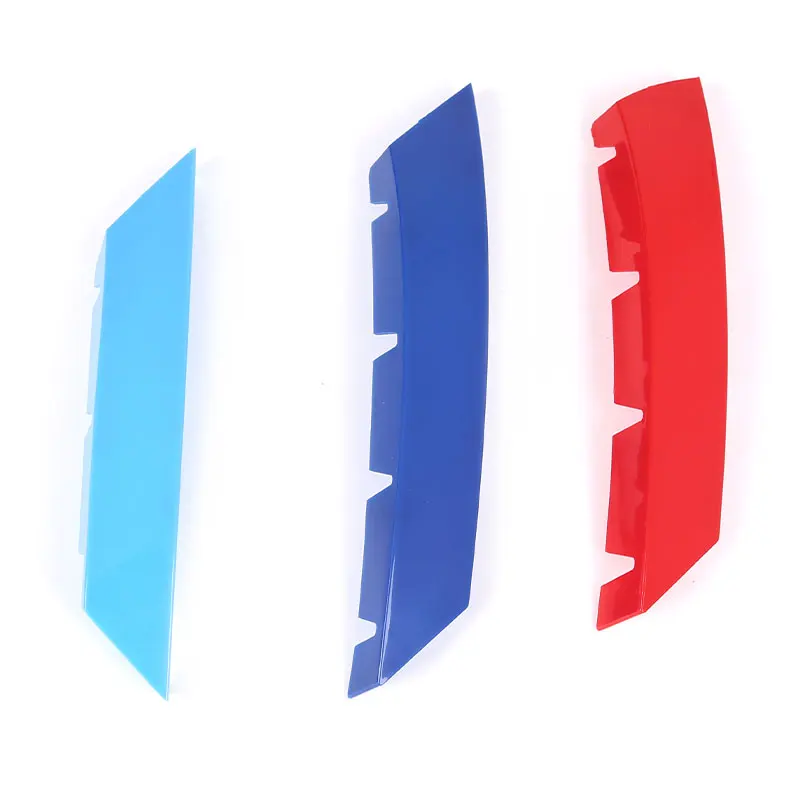 Für BMW 4er G22 G23 G26 2020-2023 Auto Front Grill Dekoration Aufkleber Grille Farbe Trim ABS außen Zubehör 3 Stück