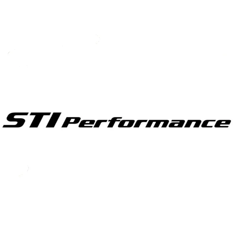 

Custom STI PERFORMANCE Reflective Car Sticker Decal Fun Funny Humor Vinyl Car Truck SUV Window Bumper Graphic