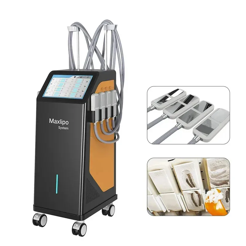 

Vertical Cryotherapy Slimming Machine for Full Body Cryo Pads 8 Cooling Pads With EMS