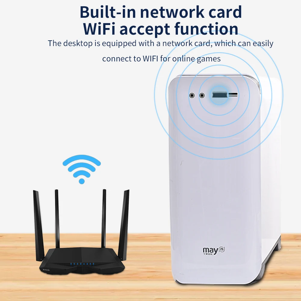 TISHRIC Driver-Free Wireless USB Wifi Adapter Network Card 150Mbps USB2.0 Receiver 2.4GHz Ethernet Wifi Receiver