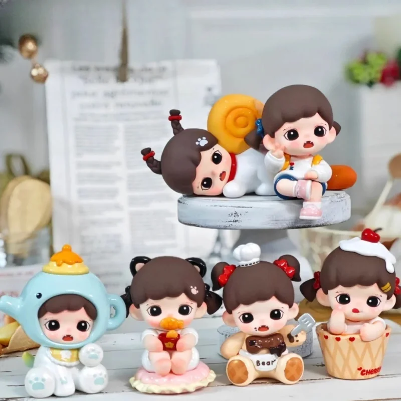 

Authentic Tntspace Zoraa Meibao Bakery 2nd Generation Mini Series Blind Box Peripheral Trendy Toys Figurines Cute Ornaments Gift