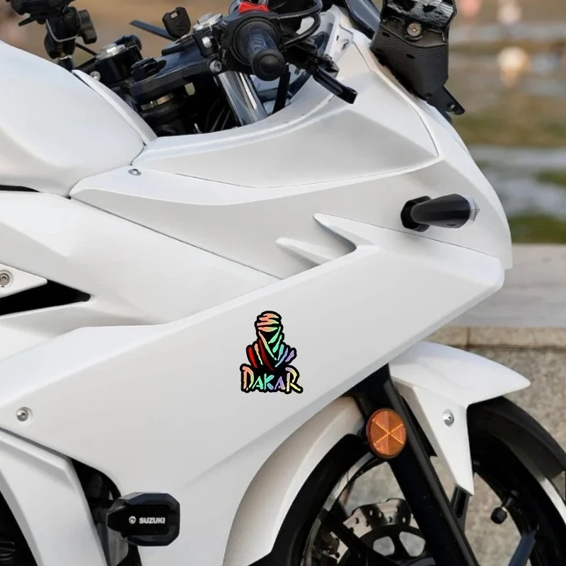 Offroad Dakar Rally Graphic Stickers Waterproof Decals For Motorcycle Scooter Outer Panel view 3