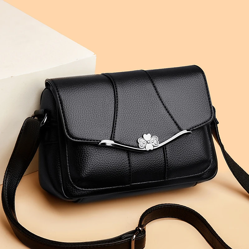 

Роскошный дизайн, маленькая женская сумка-мессенджер, новинка 2023 года, высококачественная сумка через плечо из искусственной кожи, модная брендовая сумка с ручкой, женский кошелек