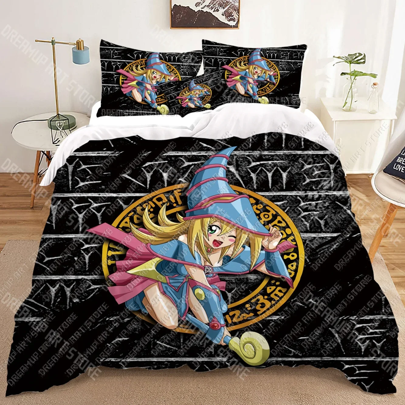 2026 Anime Yu Gi Oh 3D Bedding Sets Print Duvet Cover Adults_ Children Bed Comforter Birthday Gift Dropshipping