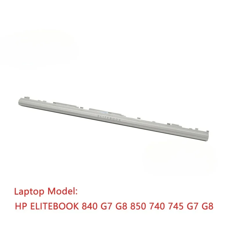 Imagem -02 - Tampa de Dobradiça Lcd para hp Elitebook Moldura Guarnição Prata Original Novo 840 g7 g8 740 745 g7 g8