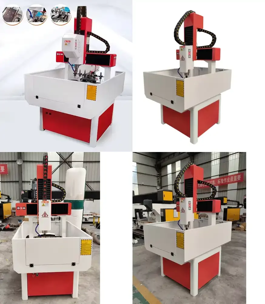 CNC Router Mini Desktop 4040 3-Axis Single Spindle NC Studio Control for Wood Aluminum Metal Stainless Steel