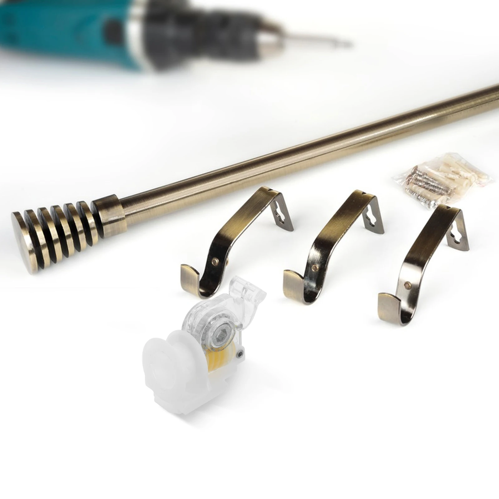 Soporte de cable ciego ajustable de precisión, kit de reparación de persianas verticales duradero para espacios de vida elegantes y cómodos, 1 Uds.
