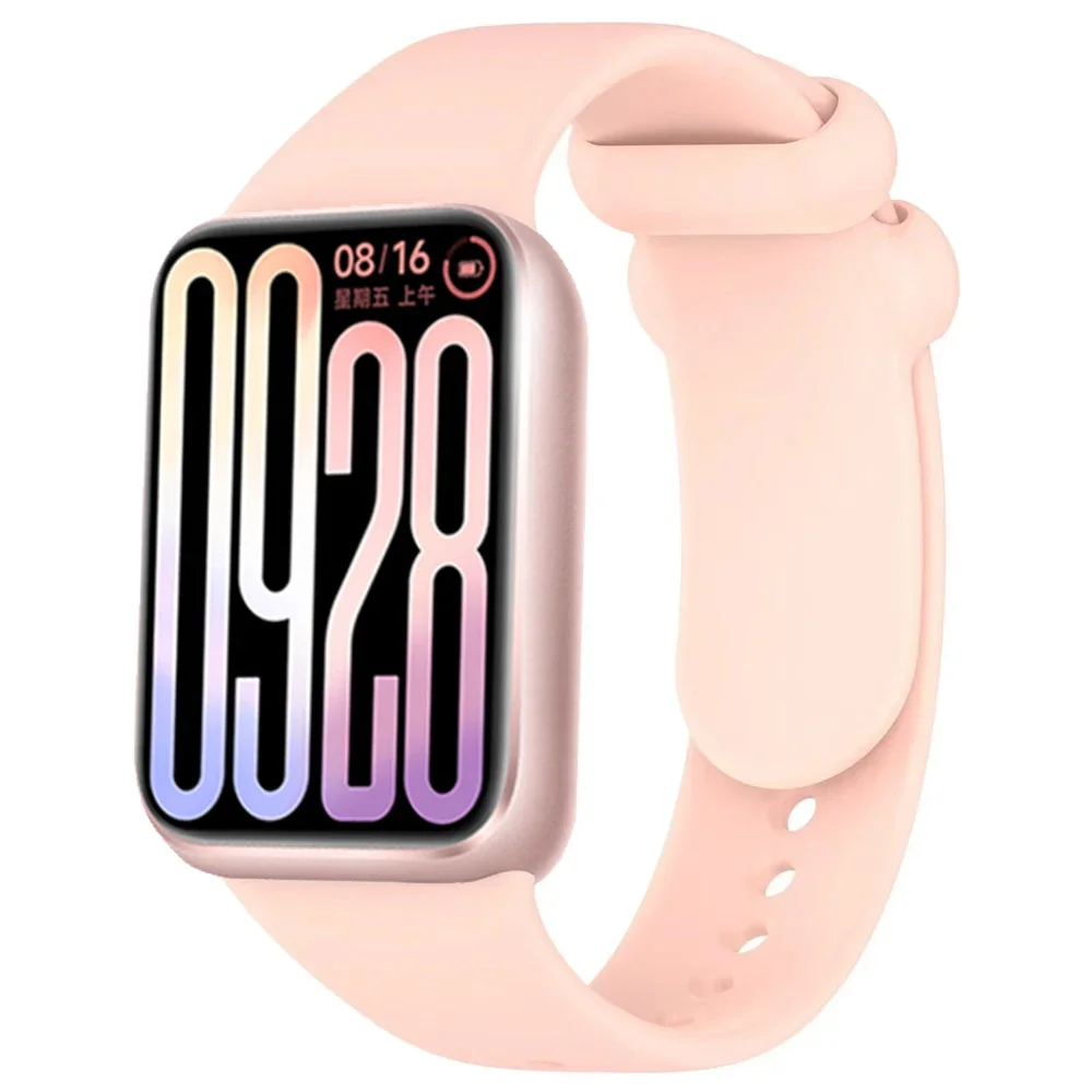 สายรัดซิลิโคนสําหรับ Xiaomi Mi Band 8 9 Pro Sport Smartwatch สายรัดข้อมือสําหรับ Xiaomi Redmi นาฬิกา 5 4 สร้อยข้อมือ