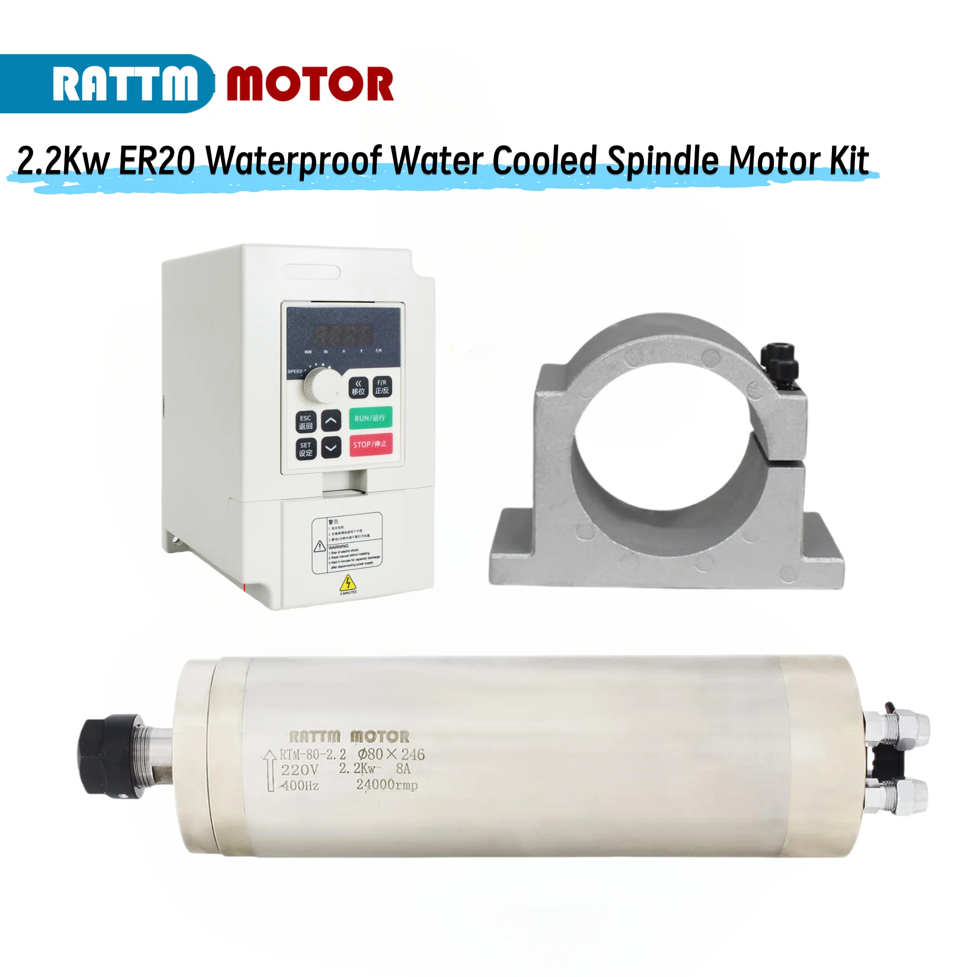 2.2KW 220V ER20 Col…