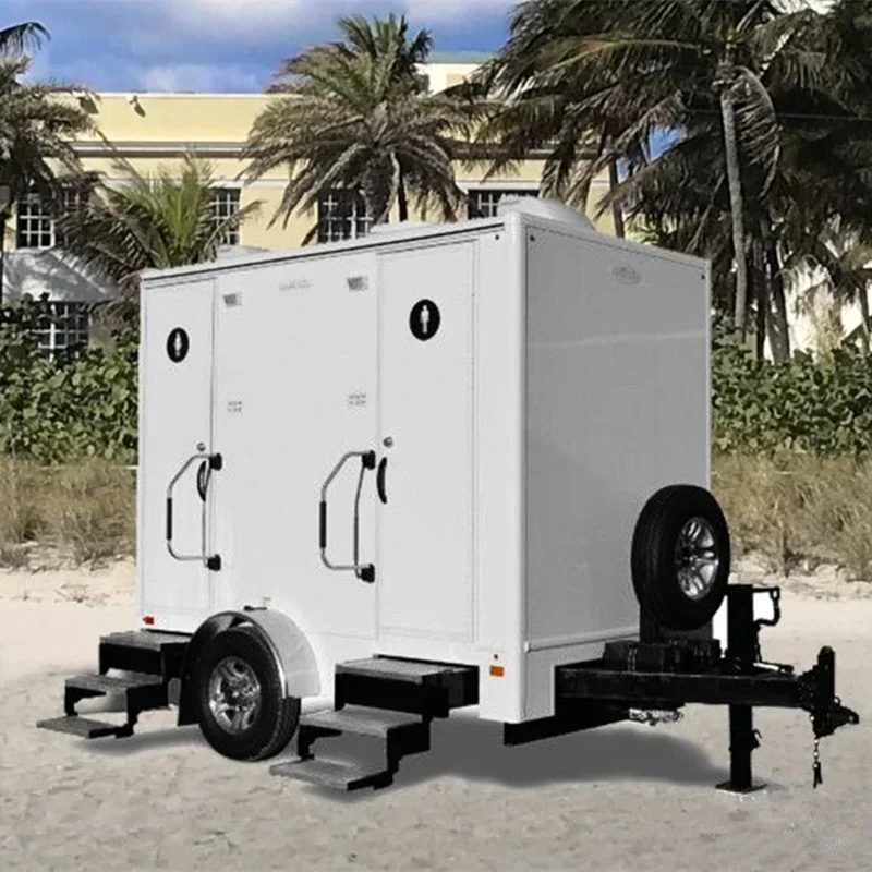 

Portable Portable And Shower Room Fournitures Restroom Portable Shower Toilet Mobile Trailer Luxury Hot sales
