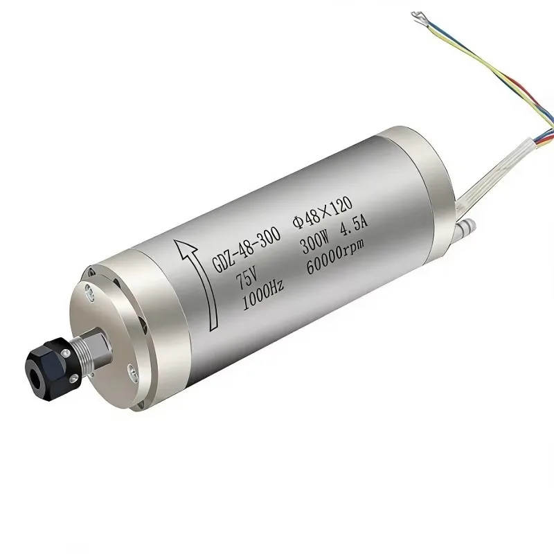 300W water-cooled spindle motor suitable for engraving machines