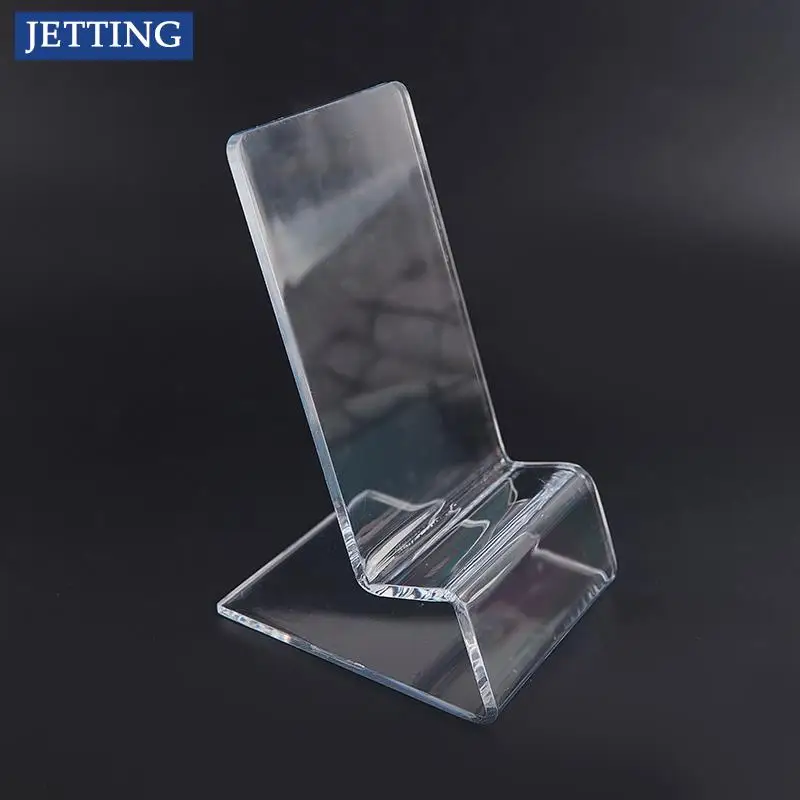 1PC Acrylic Transparent Stand Shelf Window Counter Display Showcase For PSV Game Console Phone Holder Tablet Bracket Tray