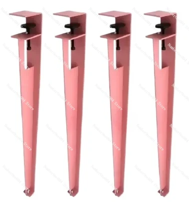 Applicable to Adjustable F-shaped Clamp, Custom Furniture Table Clam Legs, Modern Metal Desk, Black,
