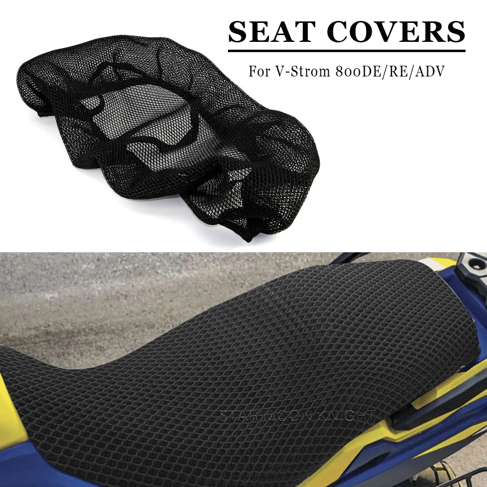 V-Strom 800RE Moto 3D Nylon Breathable Seat Cover For Suzuki V-Strom 800DE 800RE Adventure Motorcycle accessories - Seat Cover