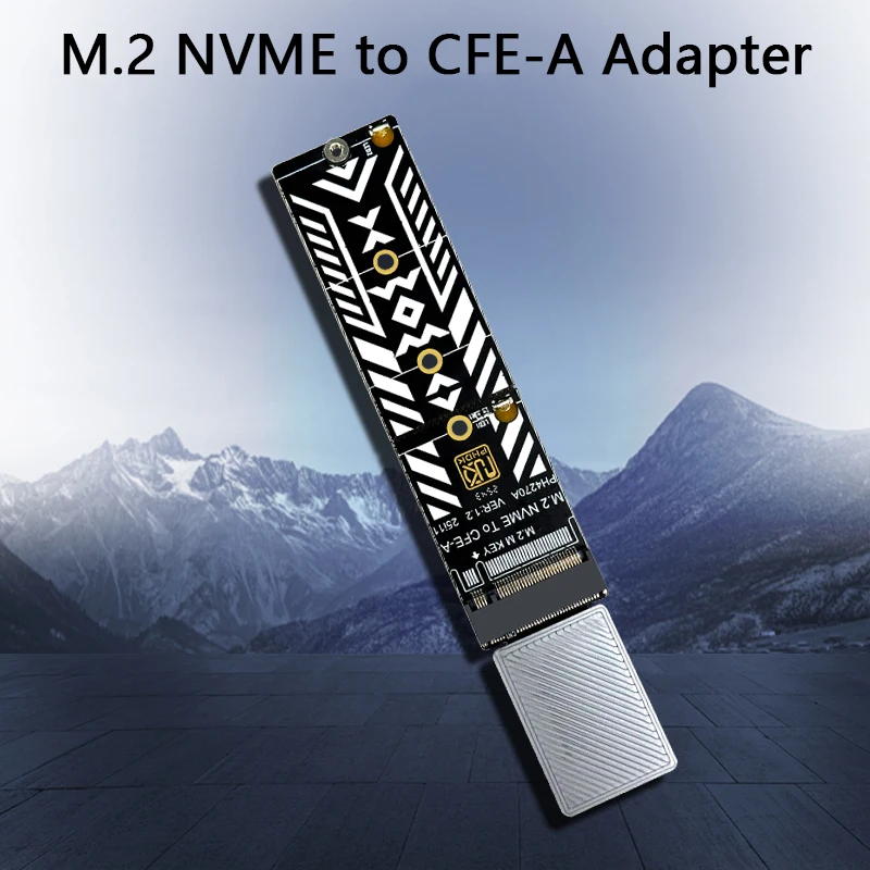 

M.2 M Key to CFexpress A Expansion Card Riser M2 to CFE A Адаптер карты памяти Конвертер поддерживает 2230 2242 2260 2280 M2 NVME SSD