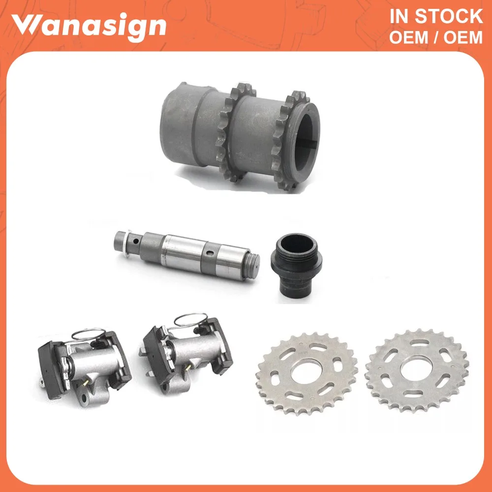 مجموعة سلسلة توقيت المحرك تناسب 4.4 لتر لسيارات BMW X5 Z8 535i 540i 735i 740i 840ci لاند روفر L322 M62 M62B44 4.4L V8 GAS 11211742435 #5