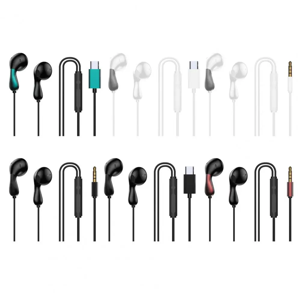 Hifi Sound Earphone Noise Reduction Wired Earphone Hifi Noise Canceling Wired Earphone for 3 5mm Type c In ear for Live